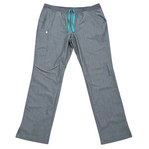 Figs Kade Scrub Pant Gray Women’s Size XL/T Tall T21004T Technical Collection